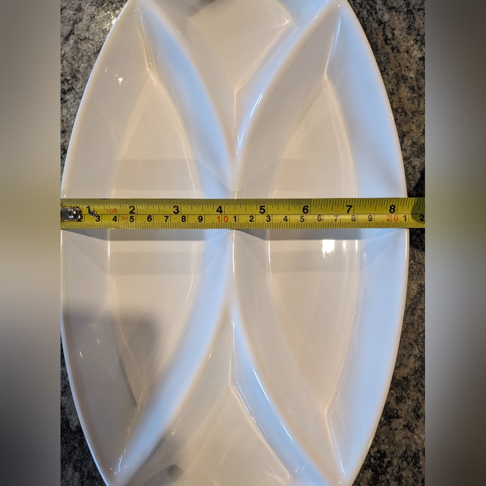 Ceramic Four Section Dish - Picture 3 of 4